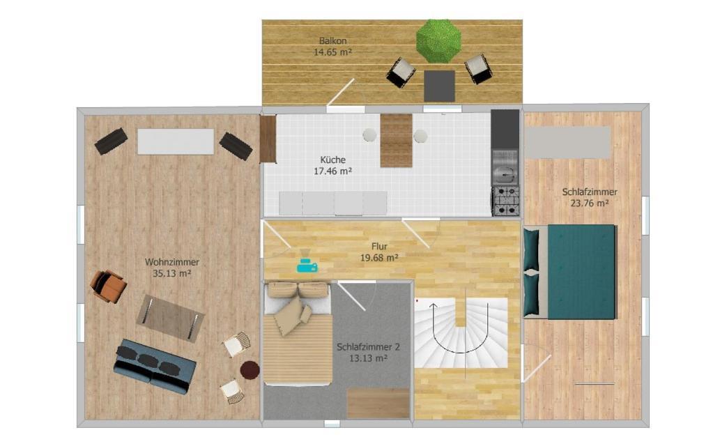 Apartmán Wildholz Sachsen Weidenhain Exteriér fotografie